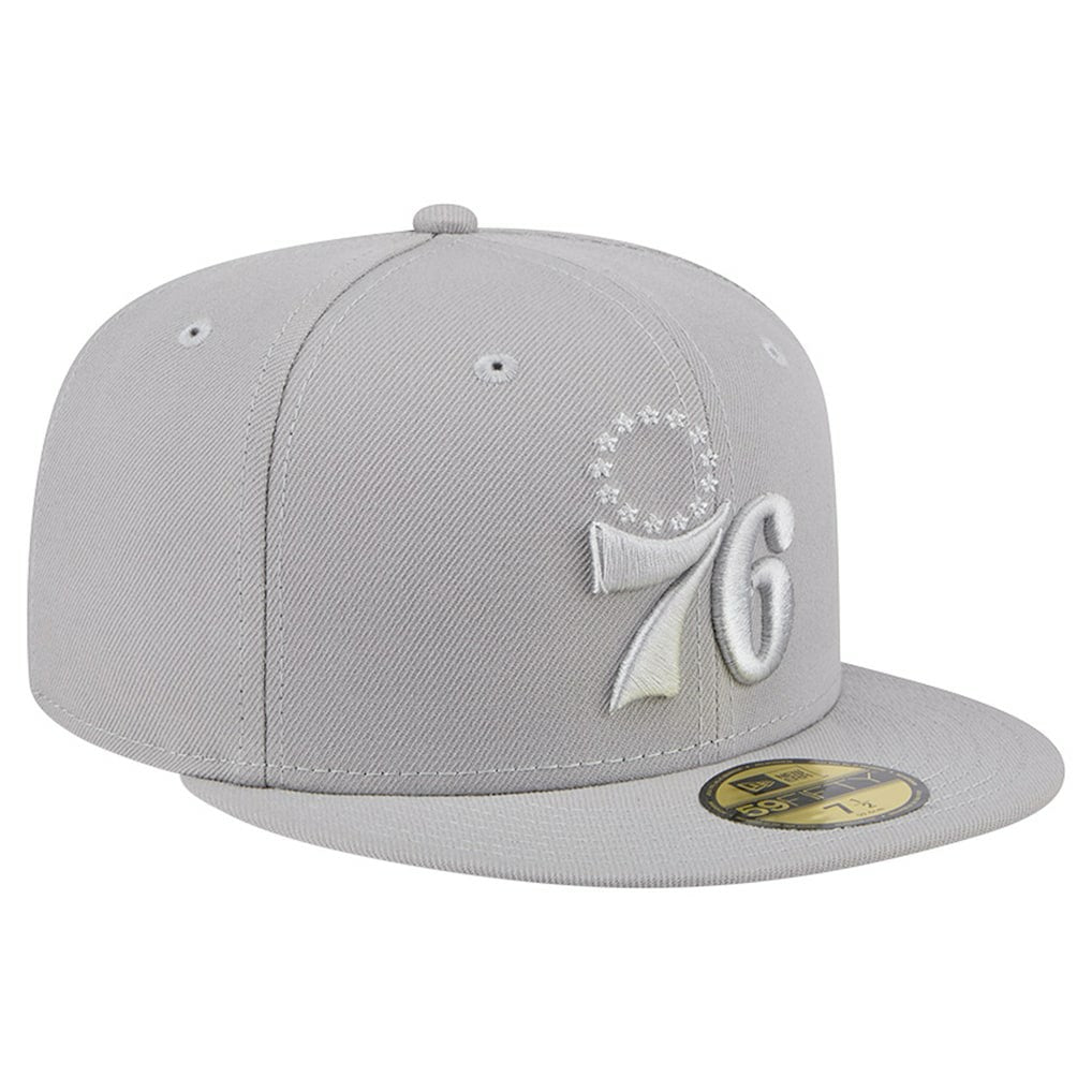 New Era - Philadelphia 76ers Color Pack 59FIFTY Fitted Hat - Gray