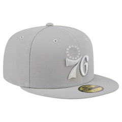 New Era - Philadelphia 76ers Color Pack 59FIFTY Fitted Hat - Gray