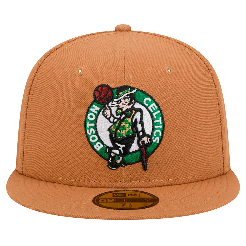 New Era -  Boston Celtics Color Pack 59FIFTY Fitted Hat - Tan