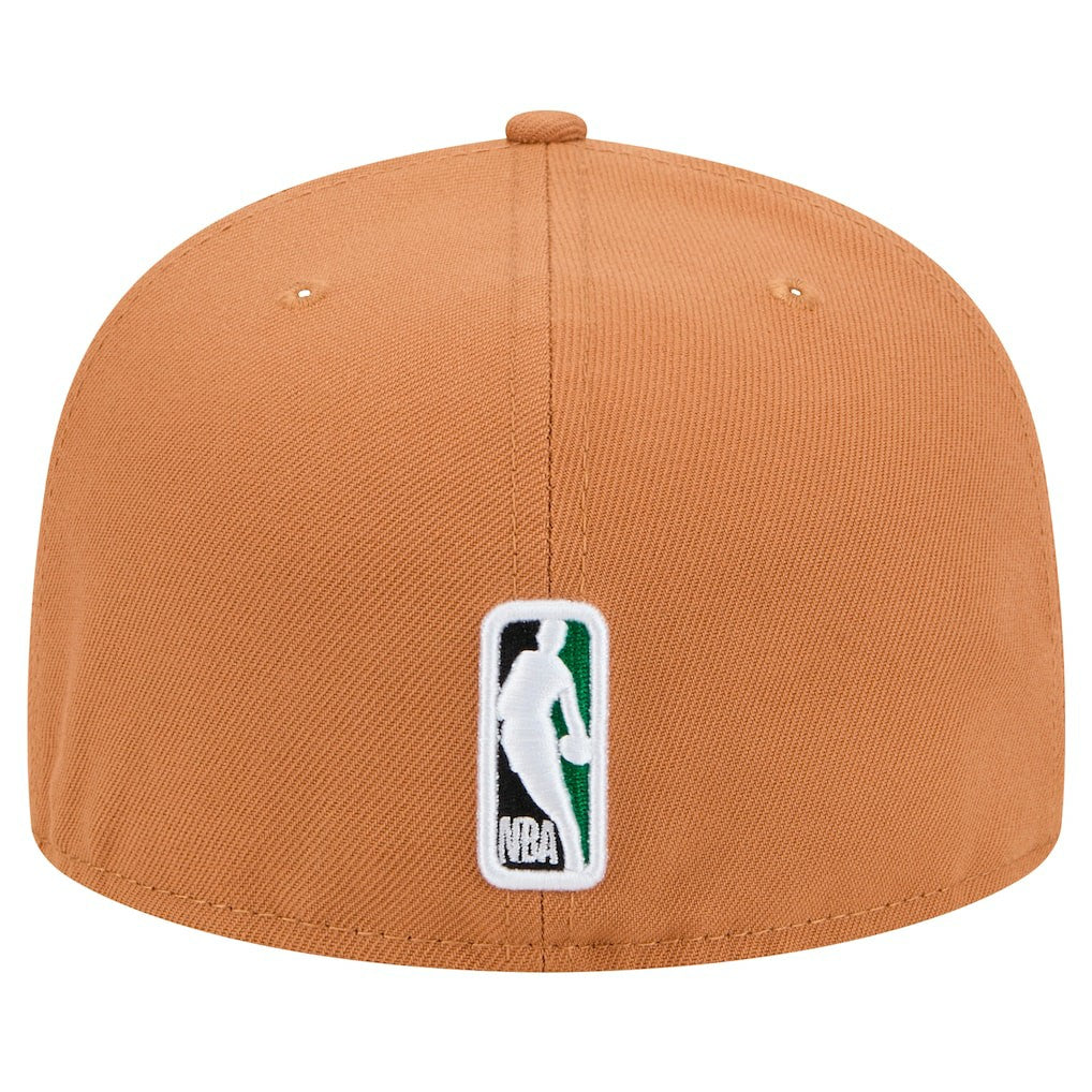 New Era -  Boston Celtics Color Pack 59FIFTY Fitted Hat - Tan