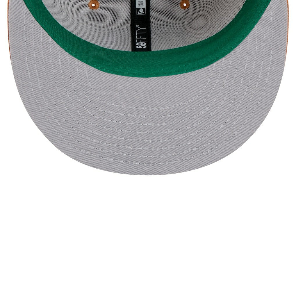 New Era -  Boston Celtics Color Pack 59FIFTY Fitted Hat - Tan