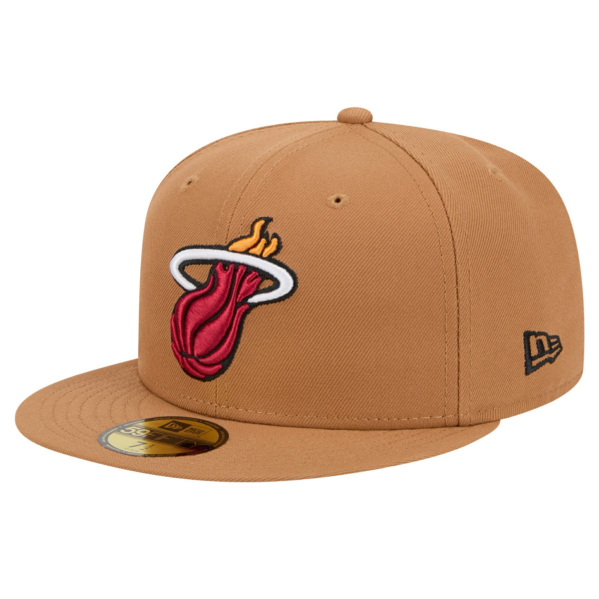 New Era -  Miami Heat Color Pack 59FIFTY Fitted Hat - Tan