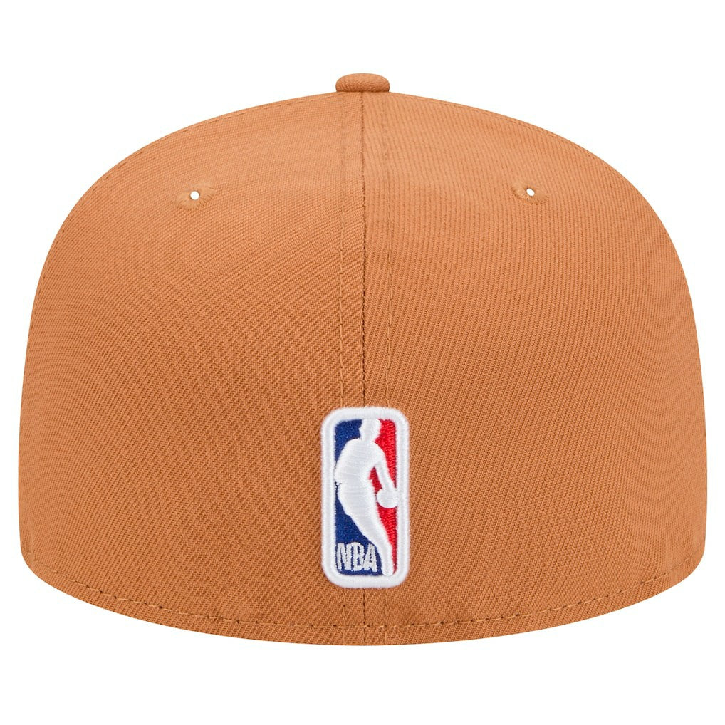 New Era -  Philadelphia 76ers Color Pack 59FIFTY Fitted Hat - Tan