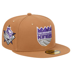New Era -  Sacramento Kings Color Pack 59FIFTY Fitted Hat - Tan