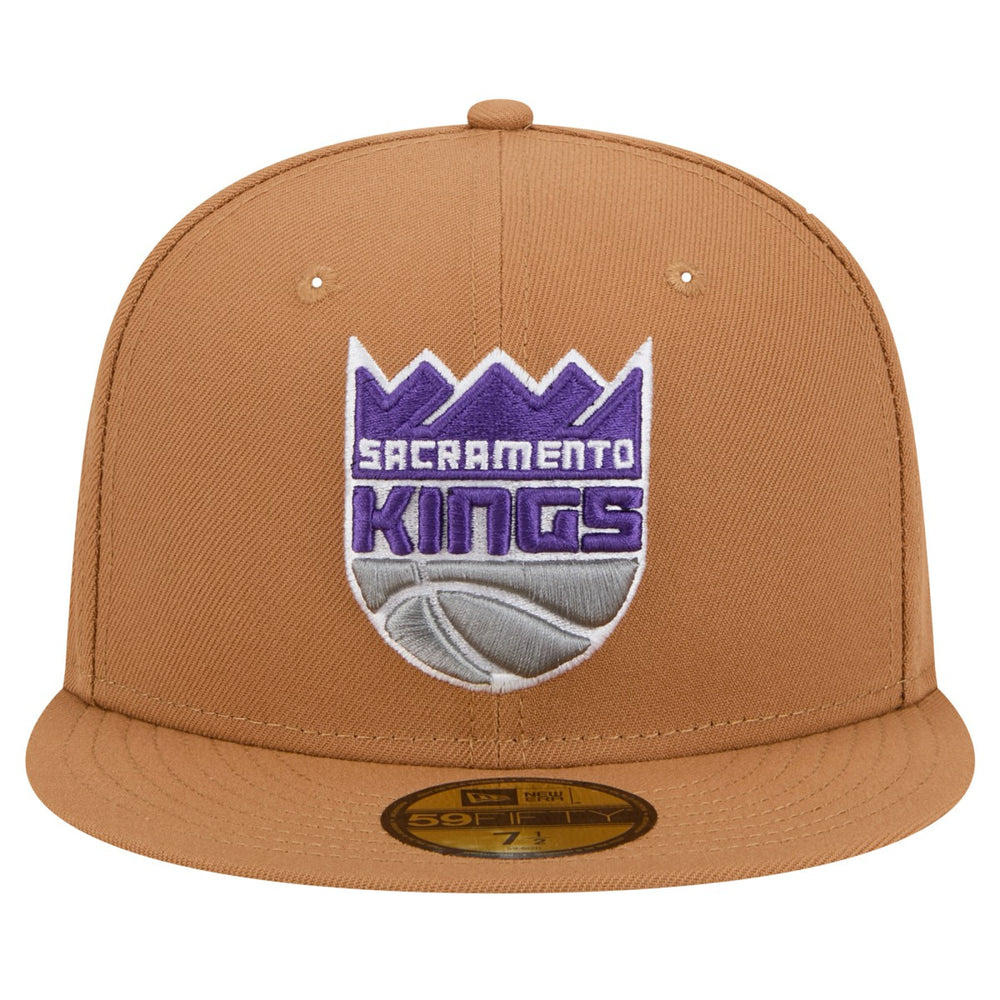 New Era -  Sacramento Kings Color Pack 59FIFTY Fitted Hat - Tan