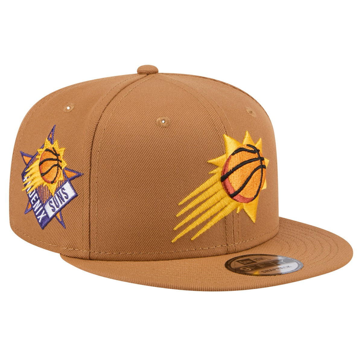 New Era -  Phoenix Suns Color Pack 9FIFTY Snapback Hat - Tan