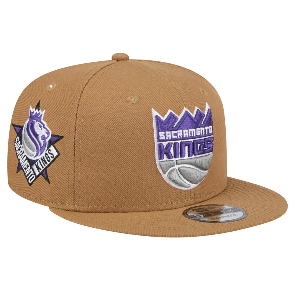 New Era -  Sacramento Kings Color Pack 9FIFTY Snapback Hat - Tan