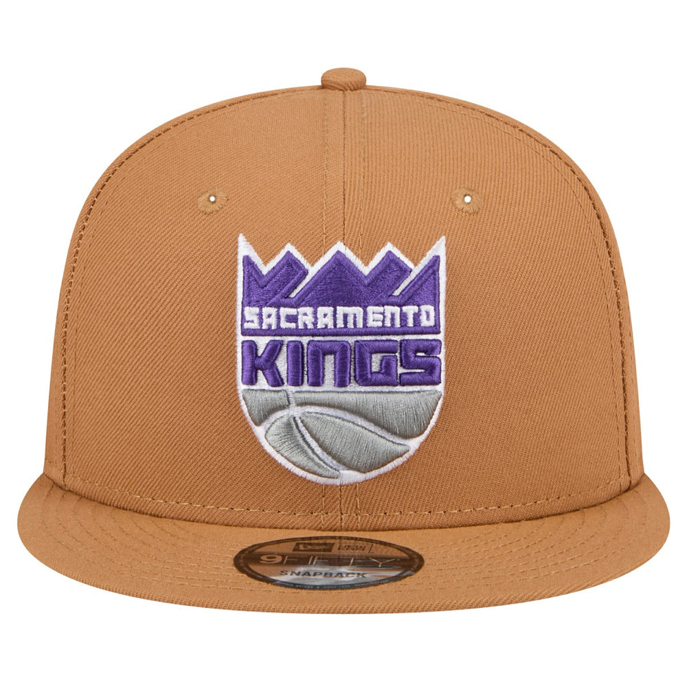 New Era -  Sacramento Kings Color Pack 9FIFTY Snapback Hat - Tan