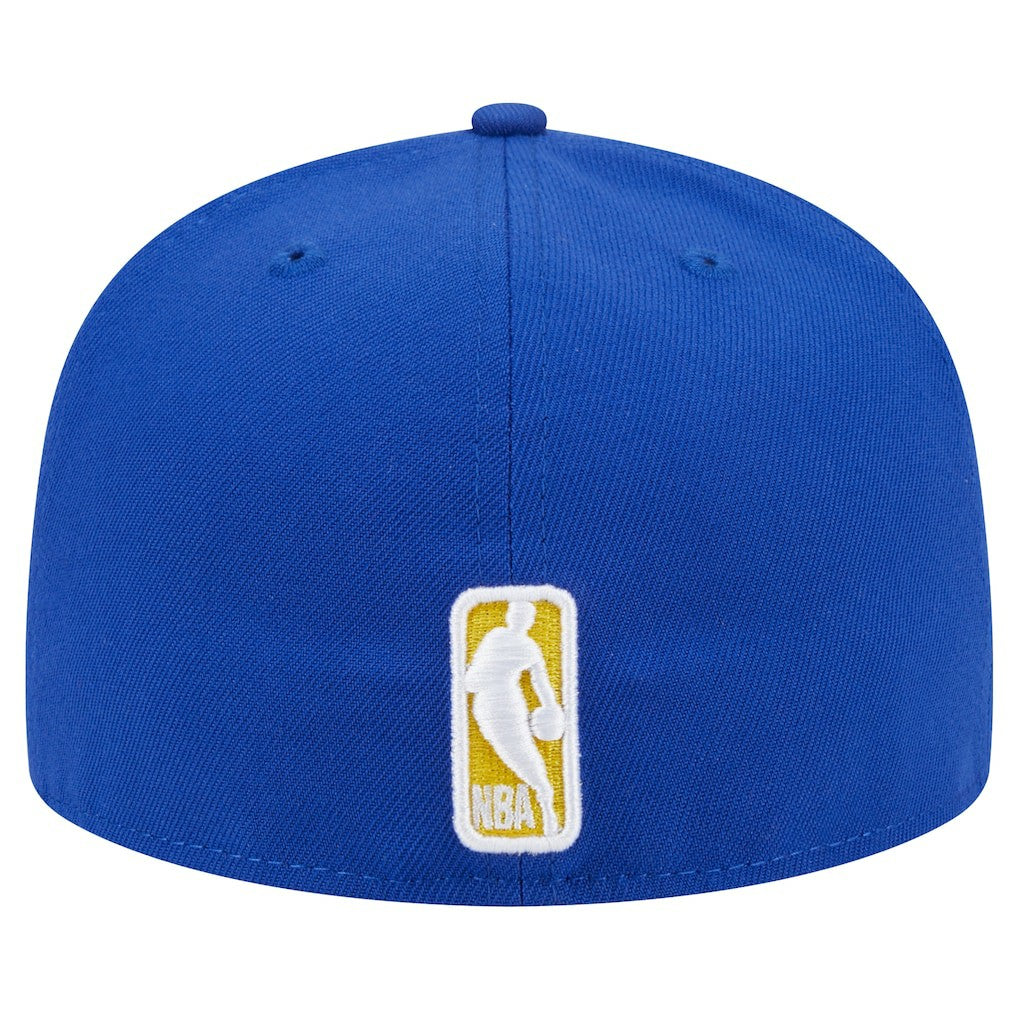 New Era - Golden State Warriors Sport Night Script Sided 59FIFTY Fitted Hat - Royal
