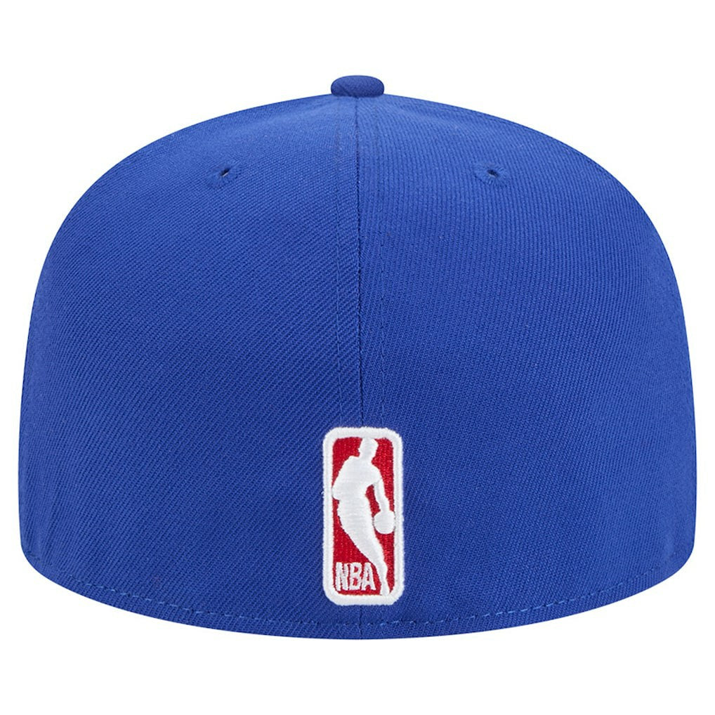 New Era - Philadelphia 76ers Sport Night Script Sided 59FIFTY Fitted Hat - Royal