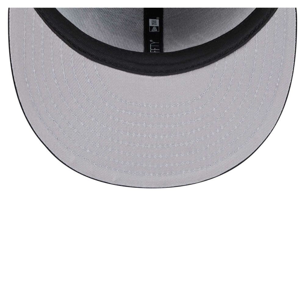 New Era - Miami Heat Sport Night Script Sided 59FIFTY Fitted Hat - Black