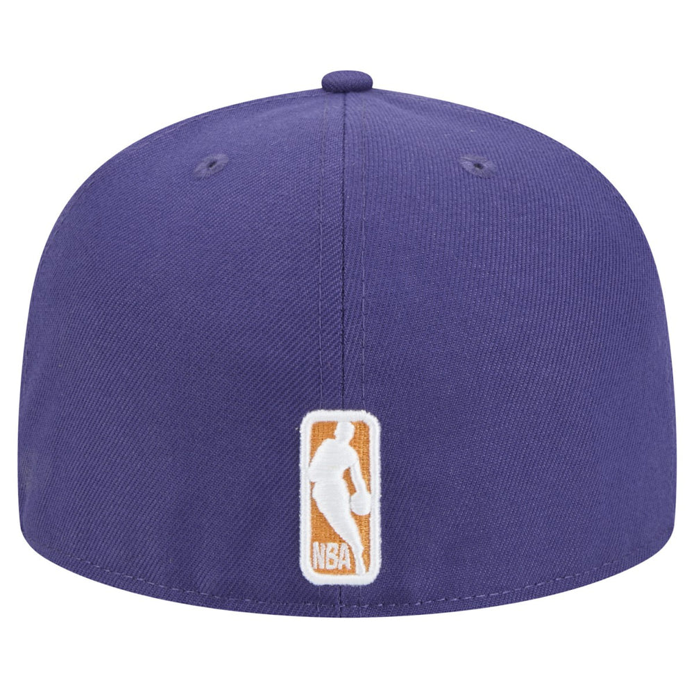 New Era - Phoenix Suns Sport Night Script Sided 59FIFTY Fitted Hat - Purple