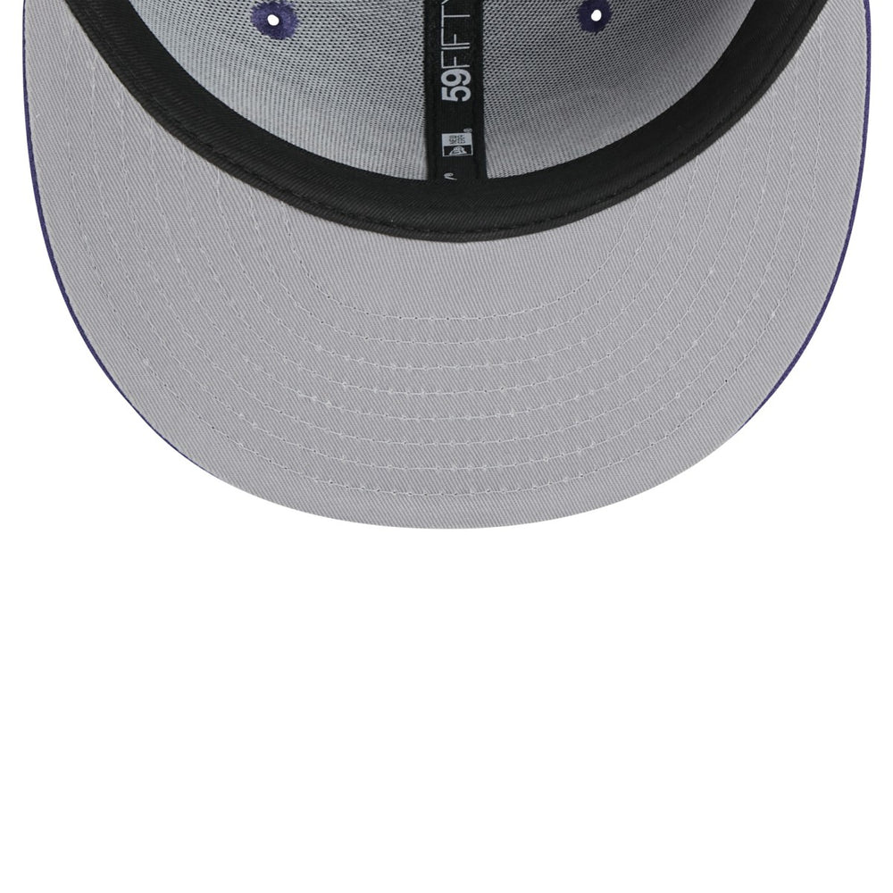 New Era - Phoenix Suns Sport Night Script Sided 59FIFTY Fitted Hat - Purple