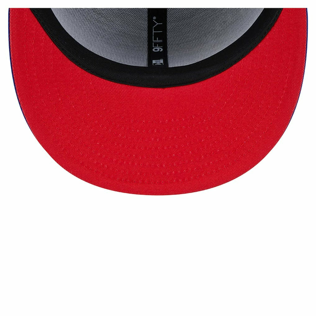 New Era - Philadelphia 76ers Sport Night Team Shadow 9FIFTY Snapback Hat - Royal