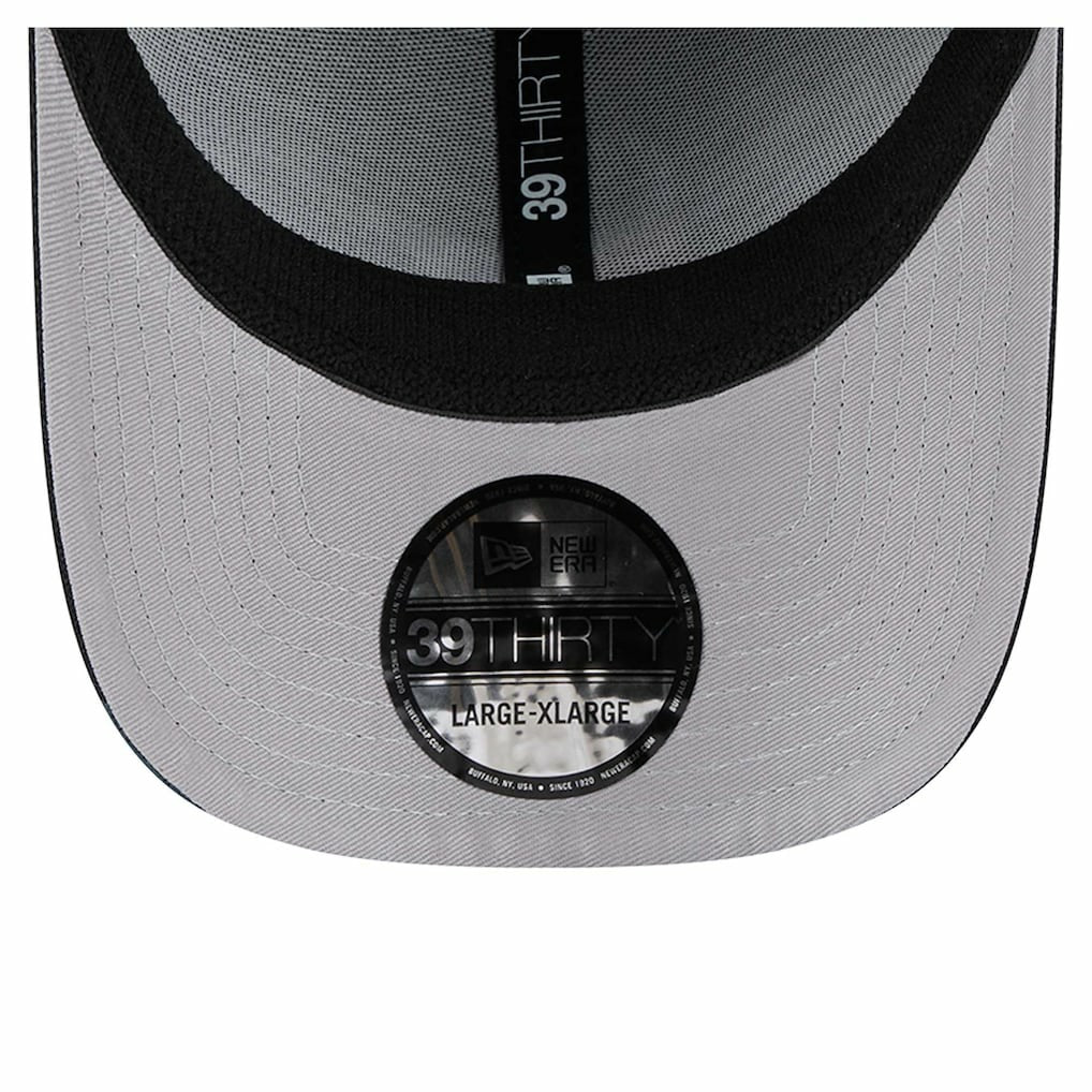 New Era - Philadelphia 76ers Sport Night Visor Hit 39THIRTY Flex Hat - Royal/Black
