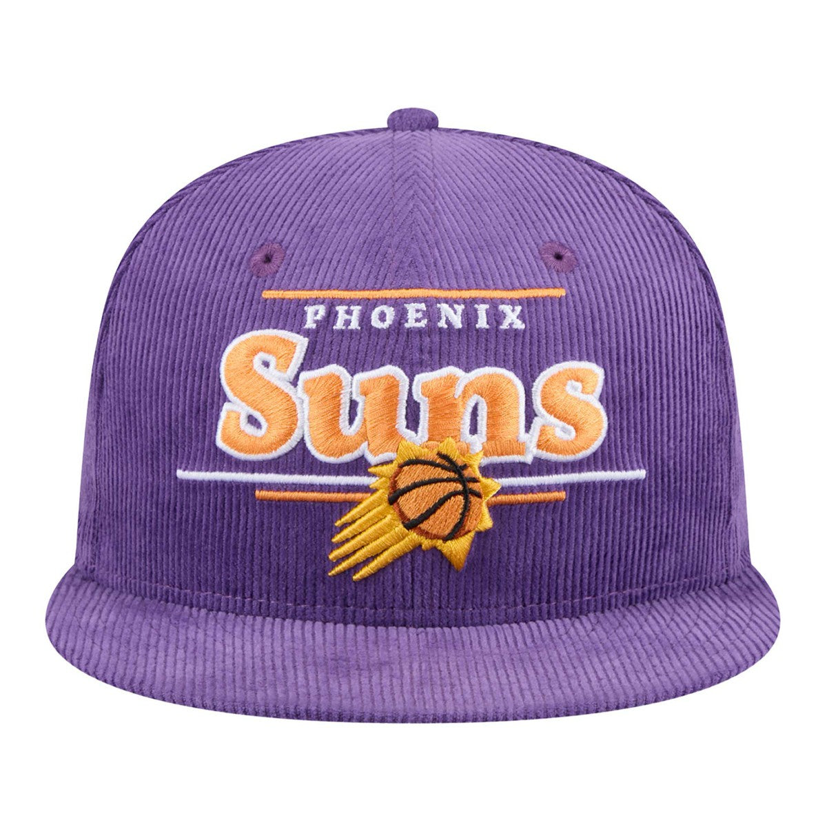 New Era - Phoenix Suns Throwback Display Corduroy 9FIFTY Snapback Hat - Purple