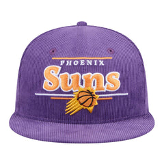 New Era - Phoenix Suns Throwback Display Corduroy 9FIFTY Snapback Hat - Purple