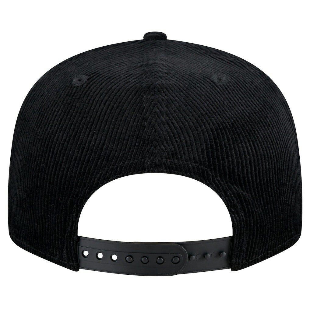 New Era - Chicago Bulls Throwback Display Corduroy 9FIFTY Snapback Hat - Black