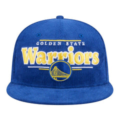 New Era - Golden State Warriors Throwback Display Corduroy 9FIFTY Snapback Hat - Royal