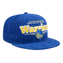 New Era - Golden State Warriors Throwback Display Corduroy 9FIFTY Snapback Hat - Royal