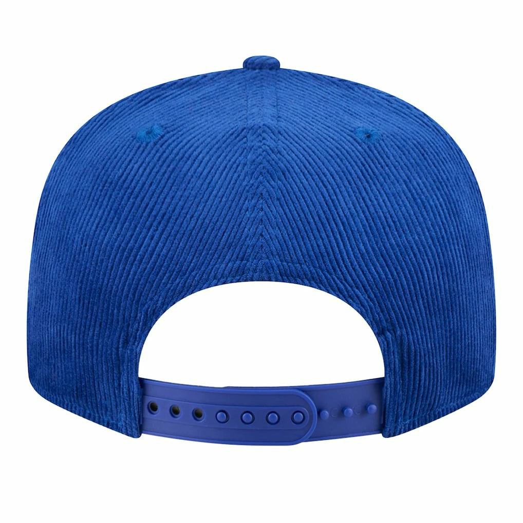 New Era - Golden State Warriors Throwback Display Corduroy 9FIFTY Snapback Hat - Royal