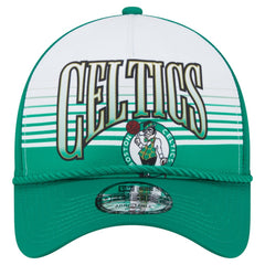 New Era -  Boston Celtics Kelly Green Throwback Gradient A-Frame 9FORTY Adjustable Hat