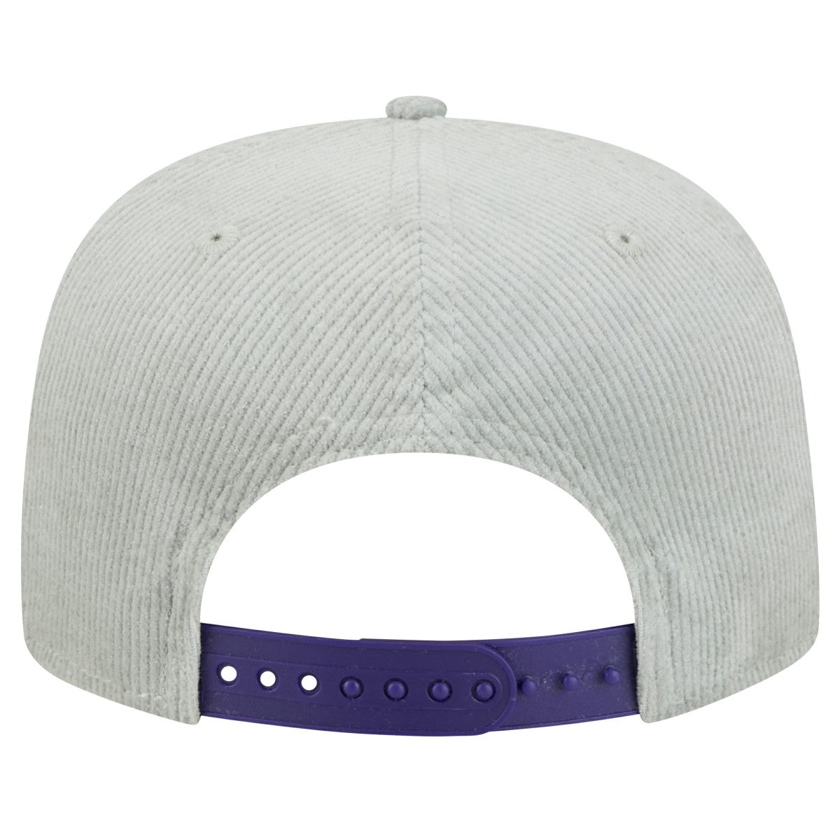 New Era - Los Angeles Lakers Throwback Corduroy Golfer Snapback Hat - Gray