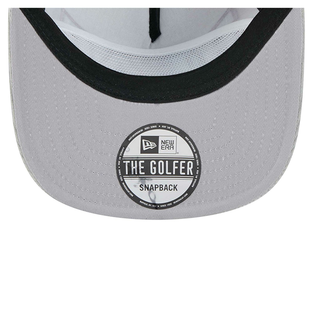 New Era - Miami Heat Throwback Corduroy Golfer Snapback Hat - Gray