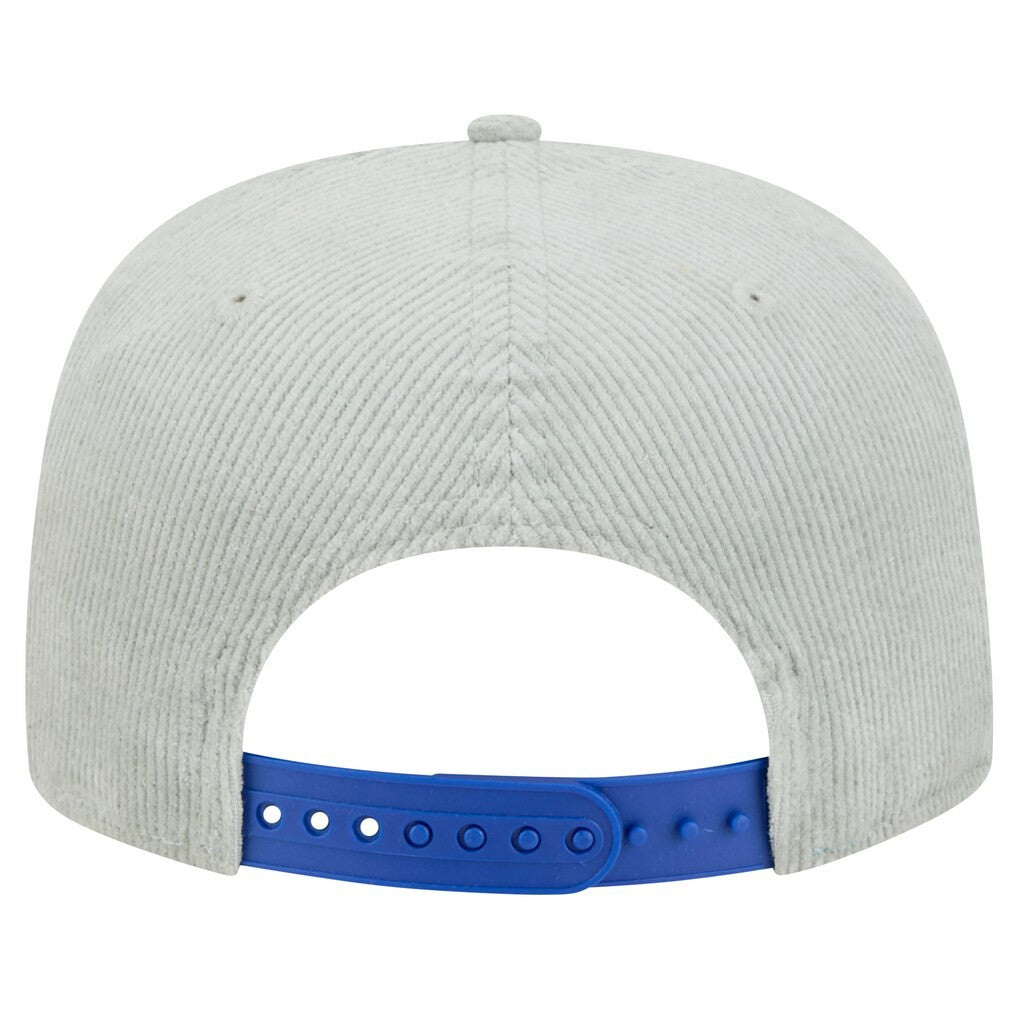 New Era - Golden State Warriors Throwback Corduroy Golfer Snapback Hat - Gray