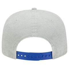New Era - Golden State Warriors Throwback Corduroy Golfer Snapback Hat - Gray