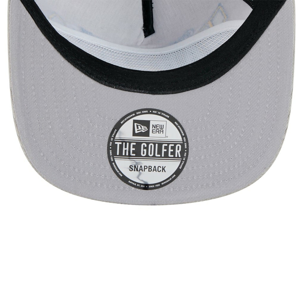 New Era - Golden State Warriors Throwback Corduroy Golfer Snapback Hat - Gray