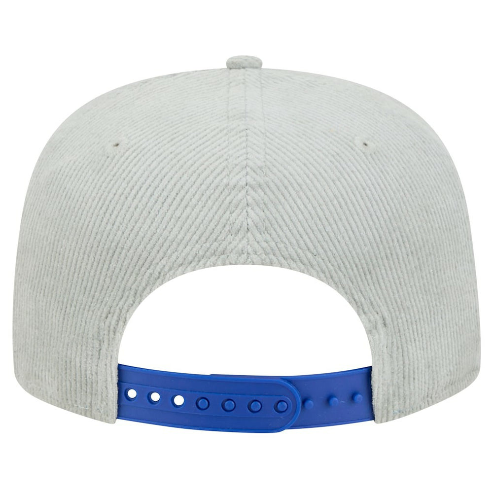 New Era - Philadelphia 76ers Throwback Corduroy Golfer Snapback Hat - Gray