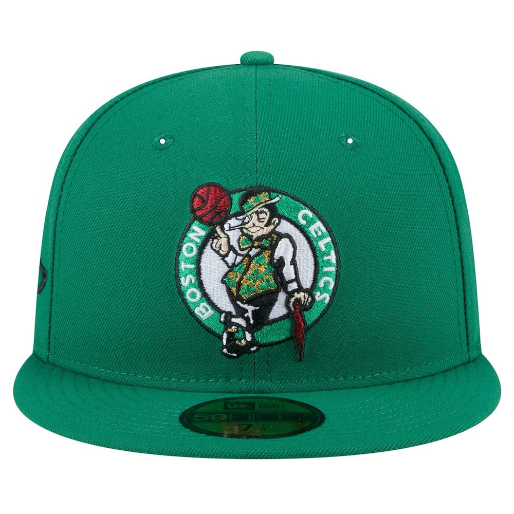 New Era - Boston Celtics Throwback Pennant 59FIFTY Fitted Hat - Kelly Green