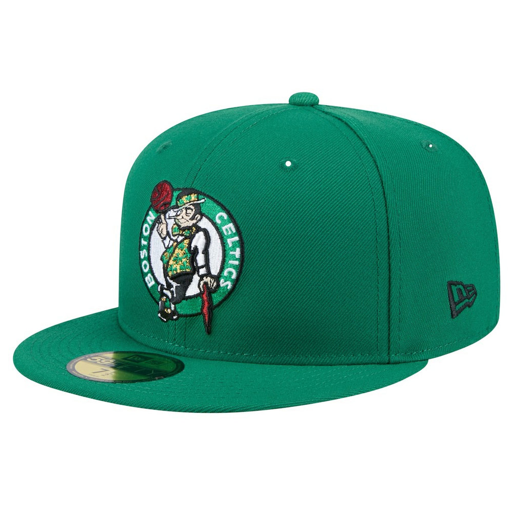 New Era - Boston Celtics Throwback Pennant 59FIFTY Fitted Hat - Kelly Green