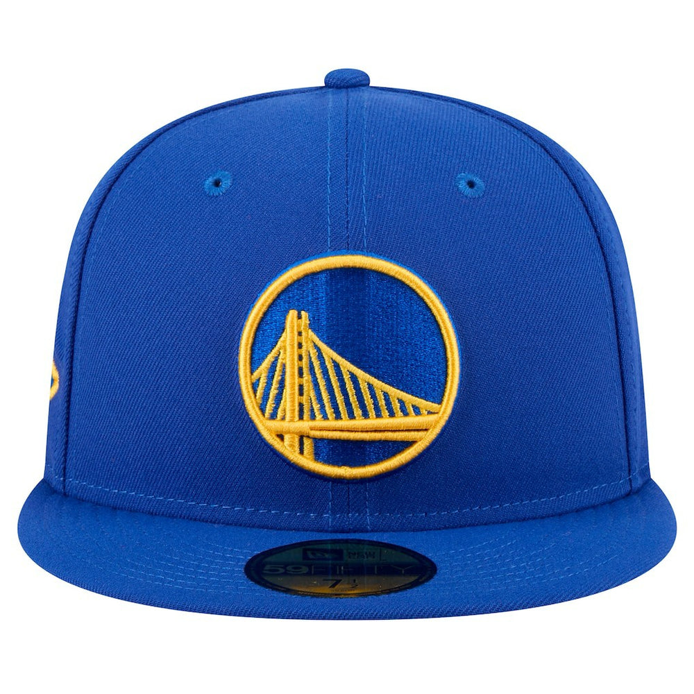 New Era - Golden State Warriors Throwback Pennant 59FIFTY Fitted Hat - Royal