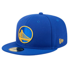 New Era - Golden State Warriors Throwback Pennant 59FIFTY Fitted Hat - Royal