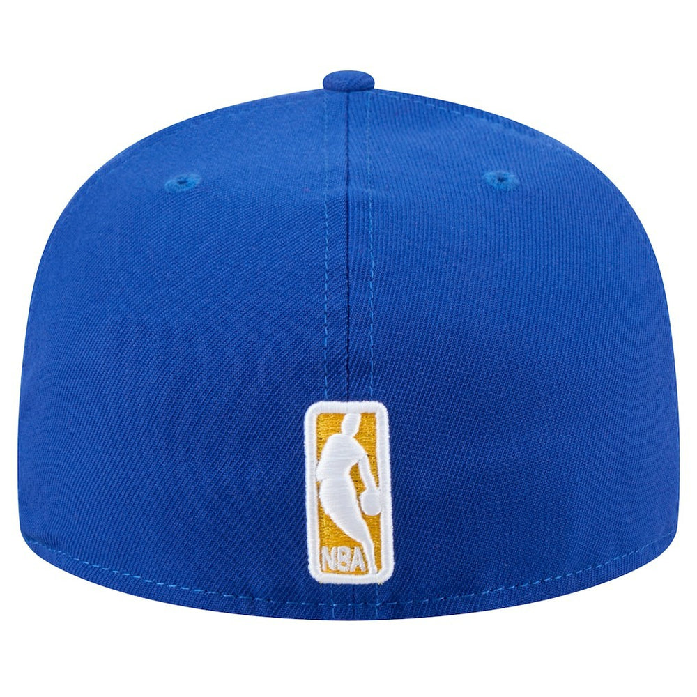 New Era - Golden State Warriors Throwback Pennant 59FIFTY Fitted Hat - Royal