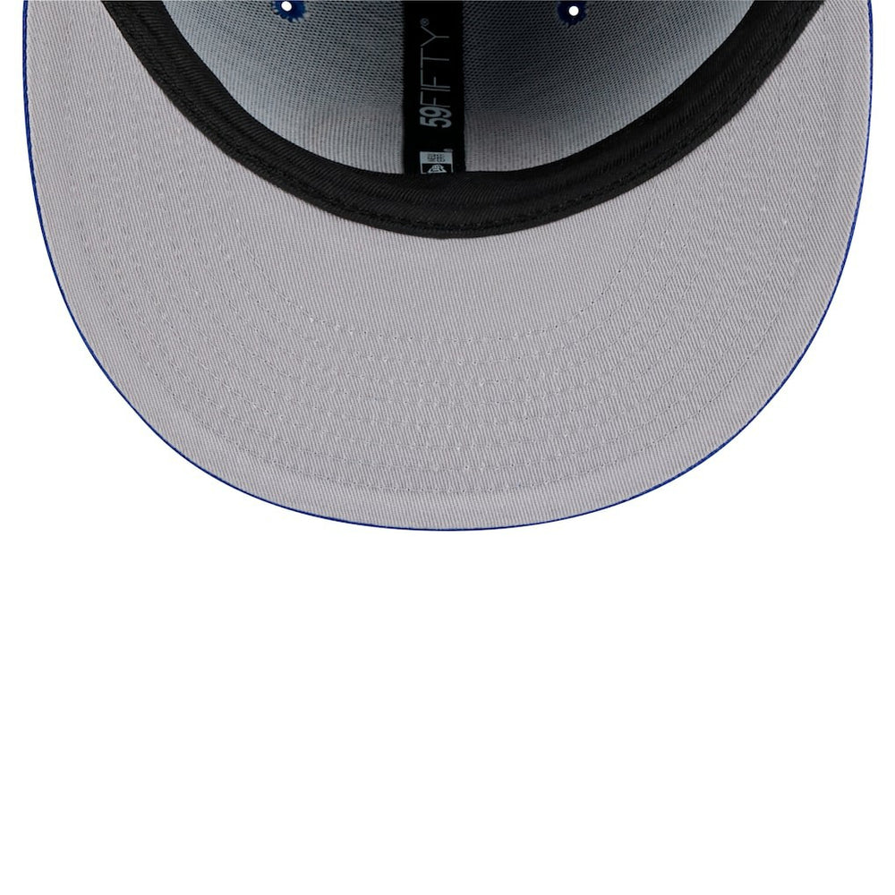 New Era - Golden State Warriors Throwback Pennant 59FIFTY Fitted Hat - Royal