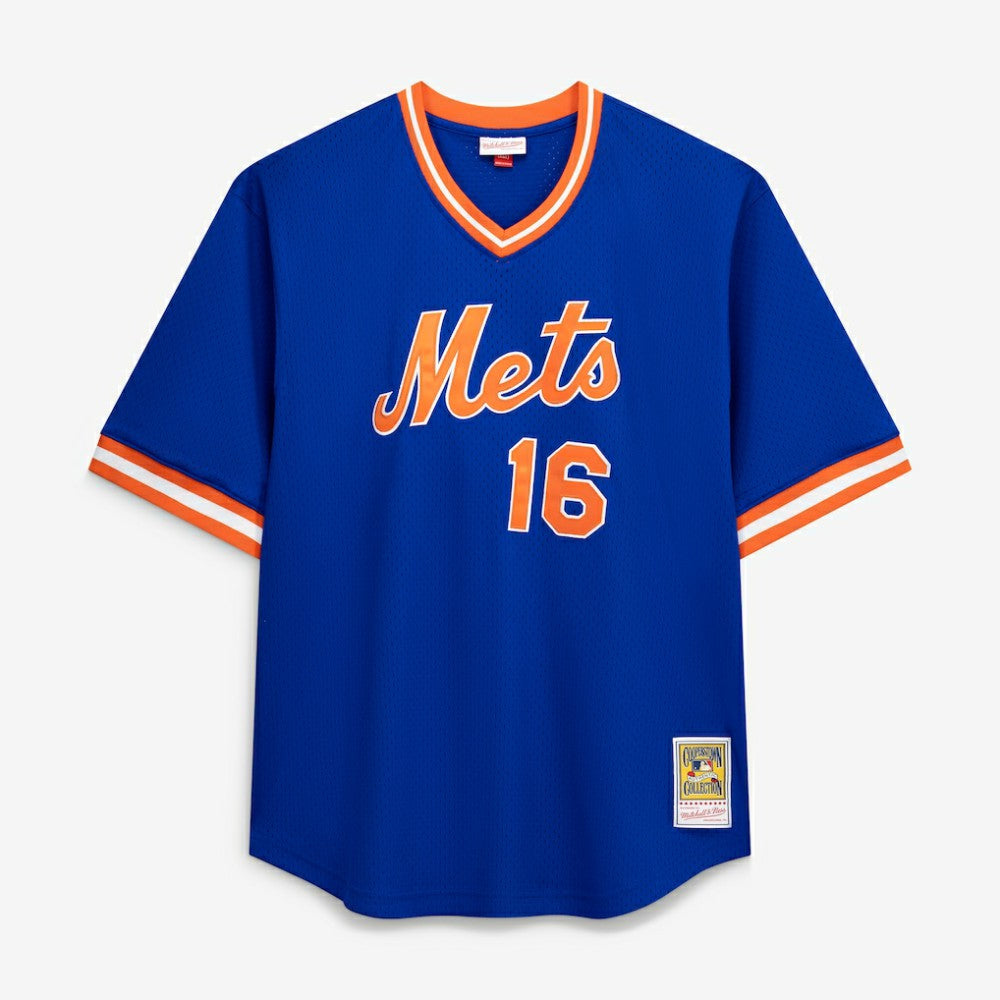 Dwight Gooden New York Mets Profile Big & Tall Cooperstown Collection Mesh Batting Practice Jersey for sale