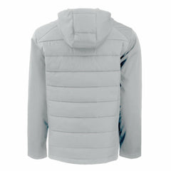 Pittsburgh Steelers Cutter & Buck Evoke PrimaLoft Hybrid Eco Softshell Recycled Full-Zip Hooded Jacket Gray - NFL