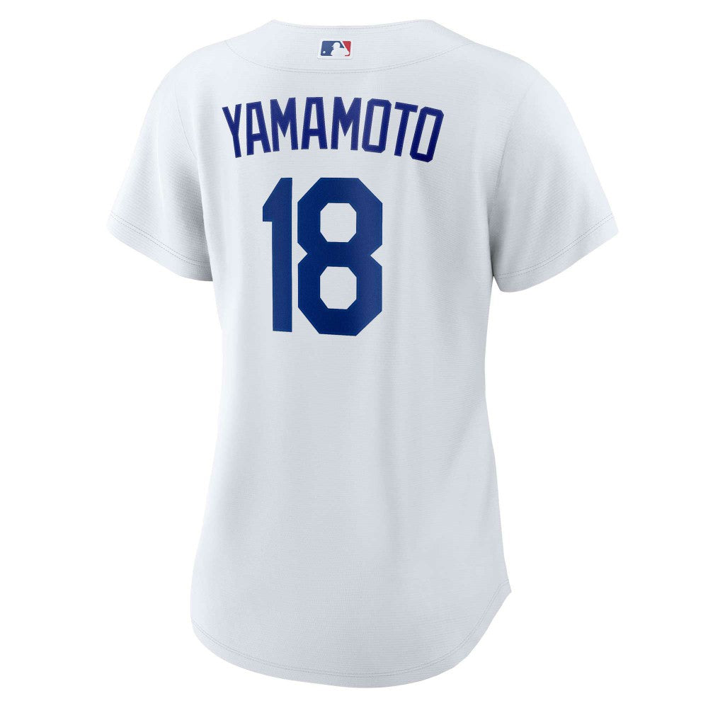 Yoshinobu Yamamoto Los Angeles Dodgers Nike Women's Home Replica Player Jersey discount