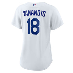 Yoshinobu Yamamoto Los Angeles Dodgers Nike Women's Home Replica Player Jersey discount