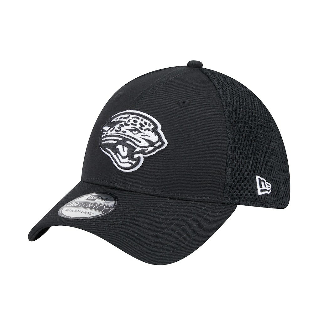 New Era Jacksonville Jaguars Black Main Neo 39THIRTY Flex Hat - NFL