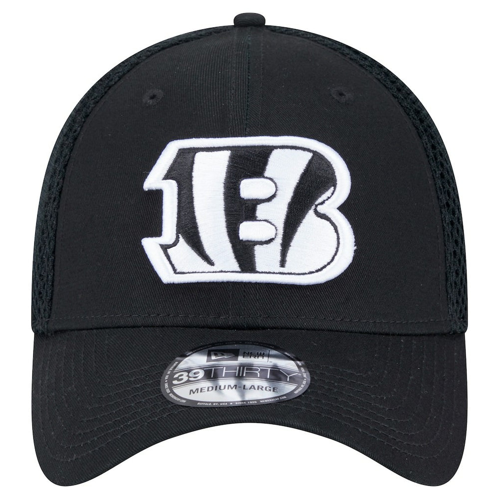 New Era Cincinnati Bengals Black Main Neo 39THIRTY Flex Hat - NFL