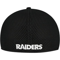 New Era Las Vegas Raiders Black Main Neo 39THIRTY Flex Hat - NFL