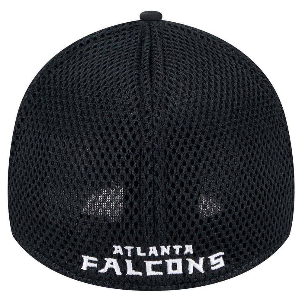 New Era Atlanta Falcons Black Main Neo 39THIRTY Flex Hat - NFL
