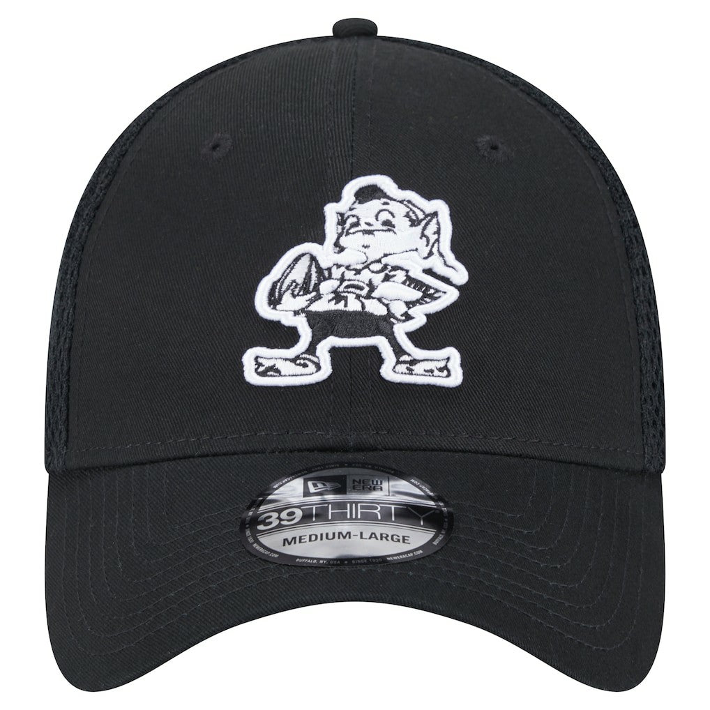 Cleveland Browns New Era Main Neo 39THIRTY Flex Hat Black - NFL