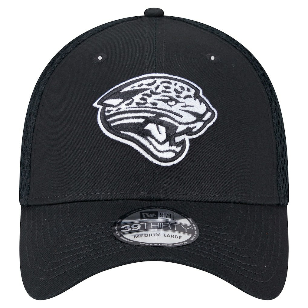 New Era Jacksonville Jaguars Black Main Neo 39THIRTY Flex Hat - NFL