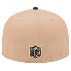 Baltimore Ravens New Era Logo Main 59FIFTY Fitted Hat Tan - NFL