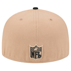 Atlanta Falcons New Era Throwback Logo Main 59FIFTY Fitted Hat Tan - NFL